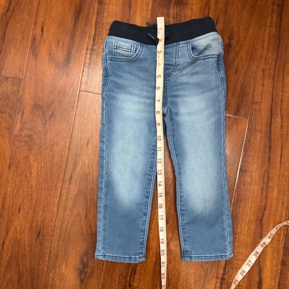 Wonder Nation Denim Pants Drawstring Kids Youth Size 3T - Picture 6 of 6